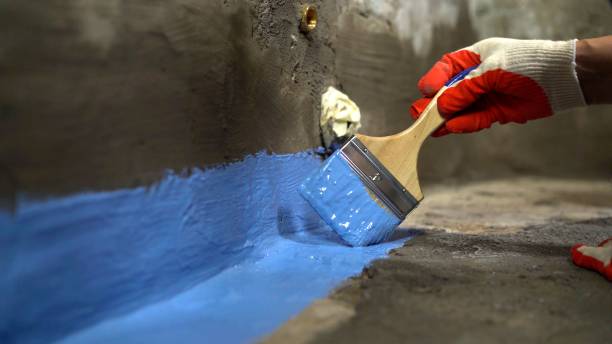 Large-scale Interior Drainage System work completed in White Post, VA by SJ Waterproofing Pros